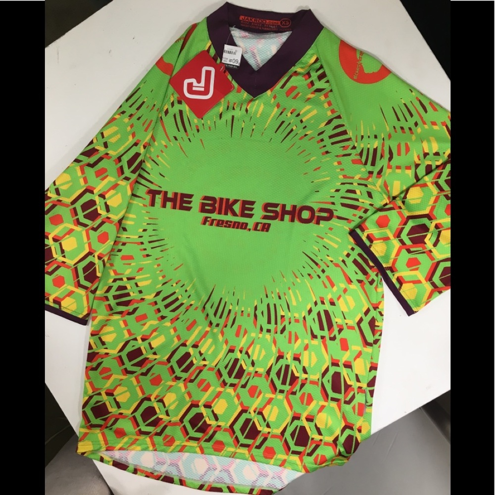 Jakroo 3/4 Bike Top, sz XS